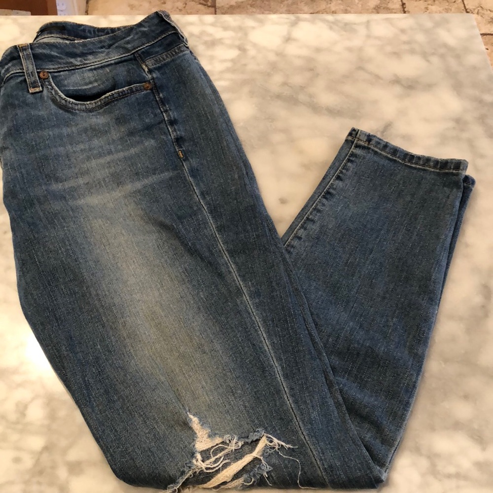 Joe’s skinny crop jeans